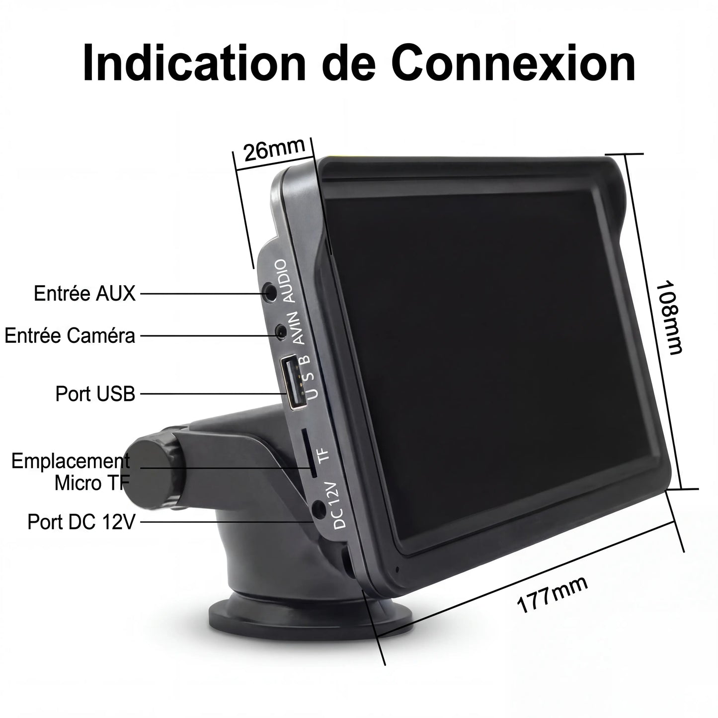 Écran Carplay Universel
