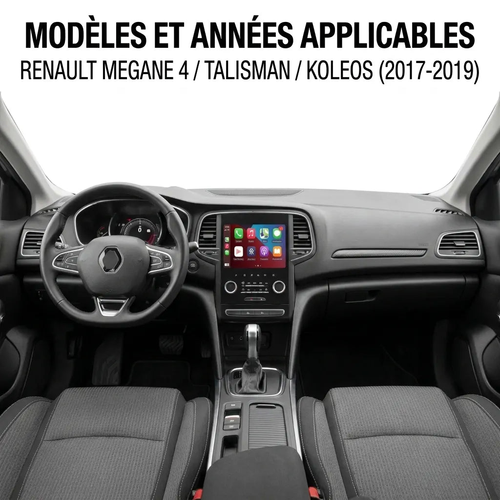 CarPlay Renault Mégane 4 / Talisman / Koleos 2017-2019