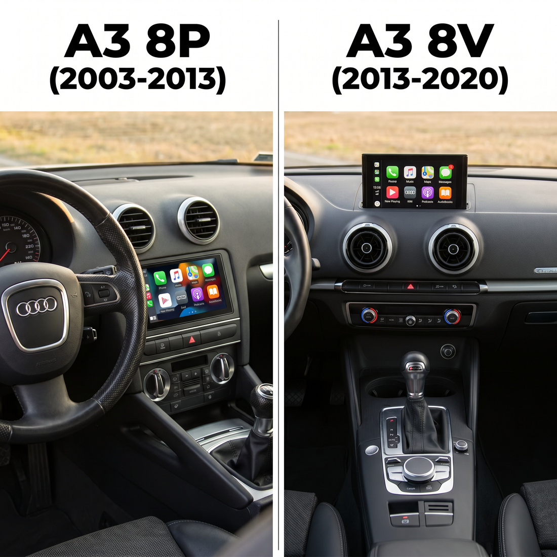 CarPlay sur Audi A3 : quelle solution selon la génération ?