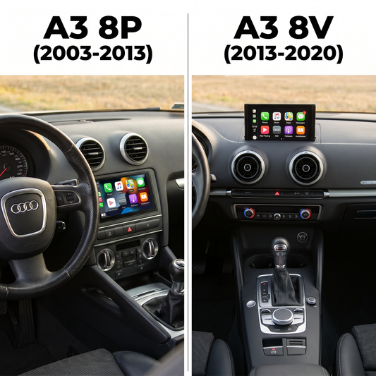 CarPlay sur Audi A3 : quelle solution selon la génération ?