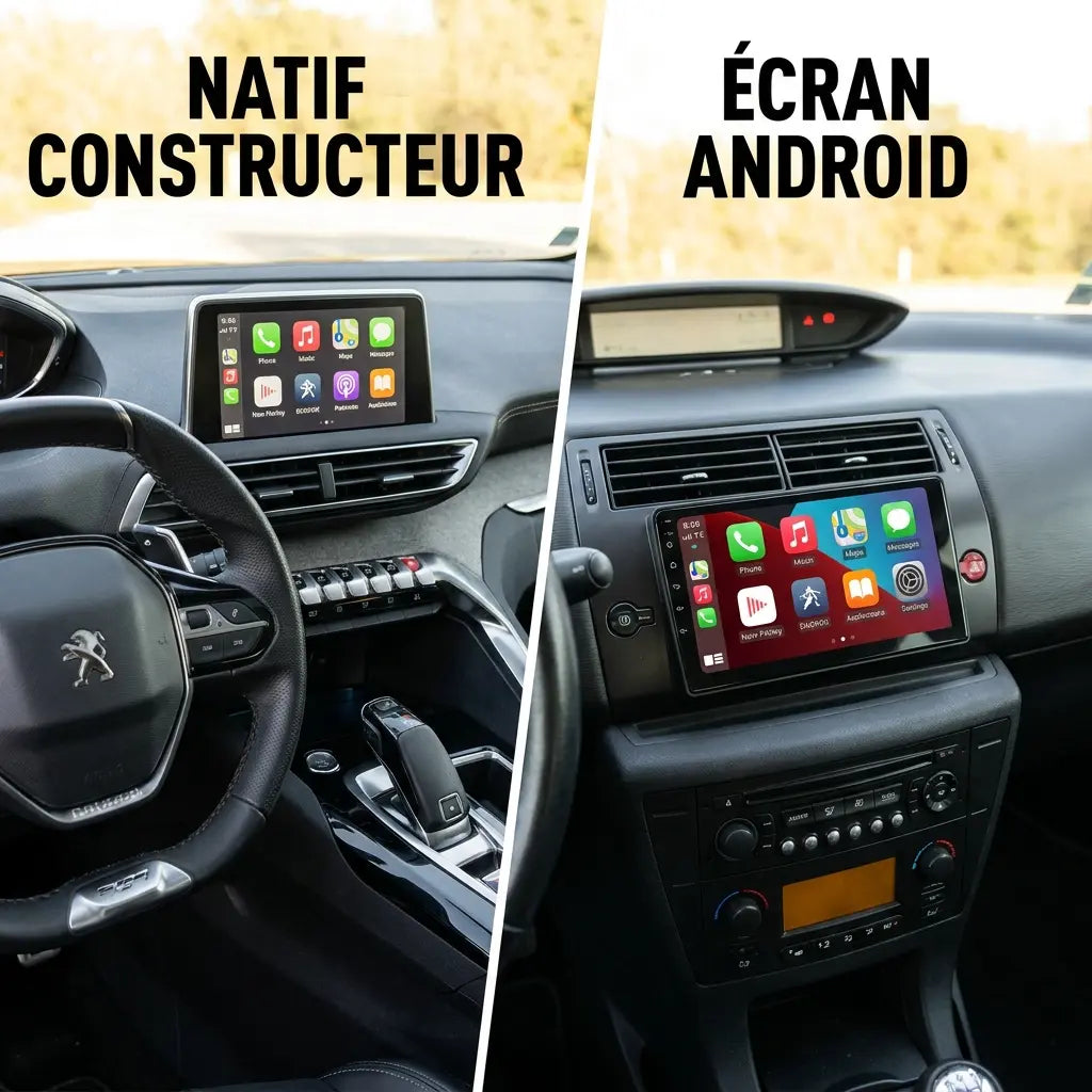 CarPlay Android vs CarPlay natif constructeur : quelle différence concrète ?