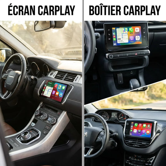 Écran Carplay VS Boîtier Carplay