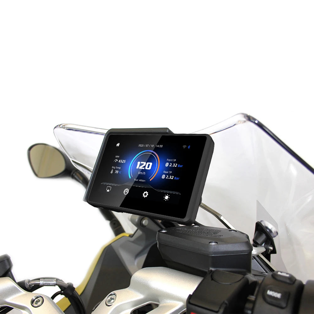 Ecran CarPlay Moto BMW Motorrad - Navigation Sans Fil GPS IPX7