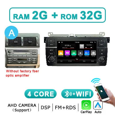 CarPlay BMW Série 3 E46 1998-2005