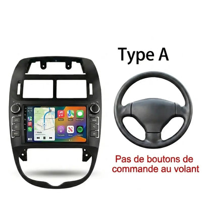 CarPlay Peugeot 206 2000-2008