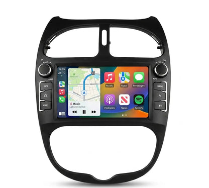 CarPlay Peugeot 206 2000-2008