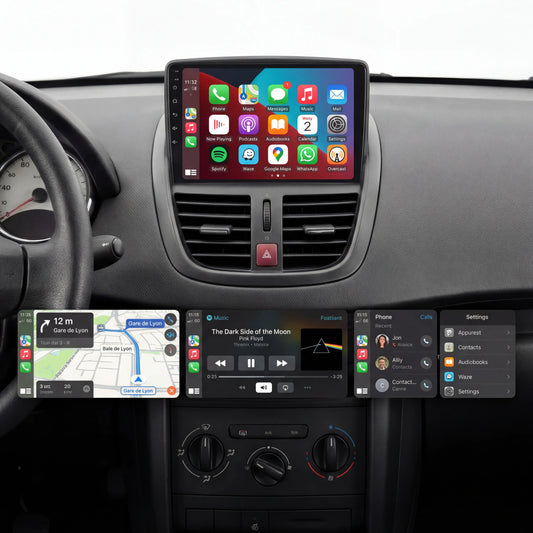 Carplay Peugeot 207 - 2006 à 2015