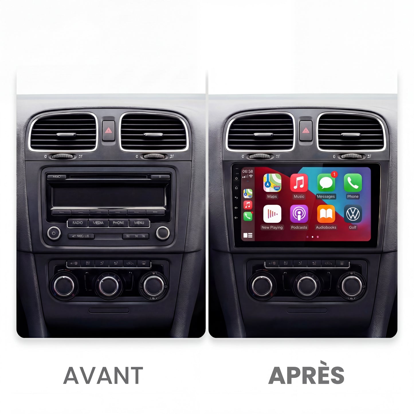 Carplay Volkswagen POLO 5 2008-2020