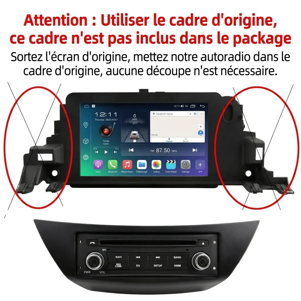 CarPlay Renault Laguna 3 2007-2015