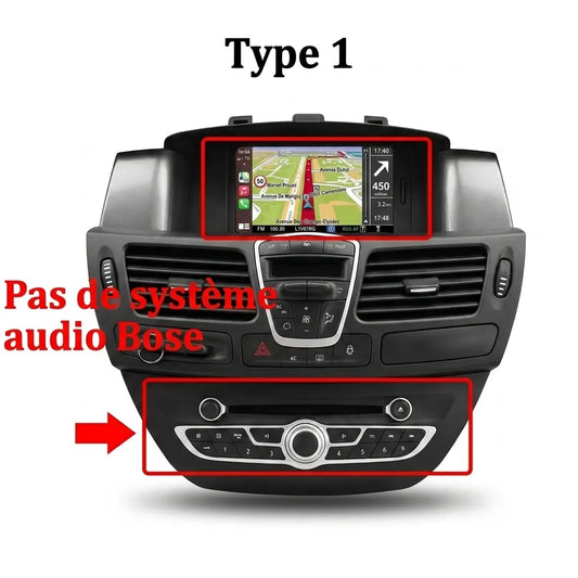 CarPlay Renault Laguna 3 2007-2015