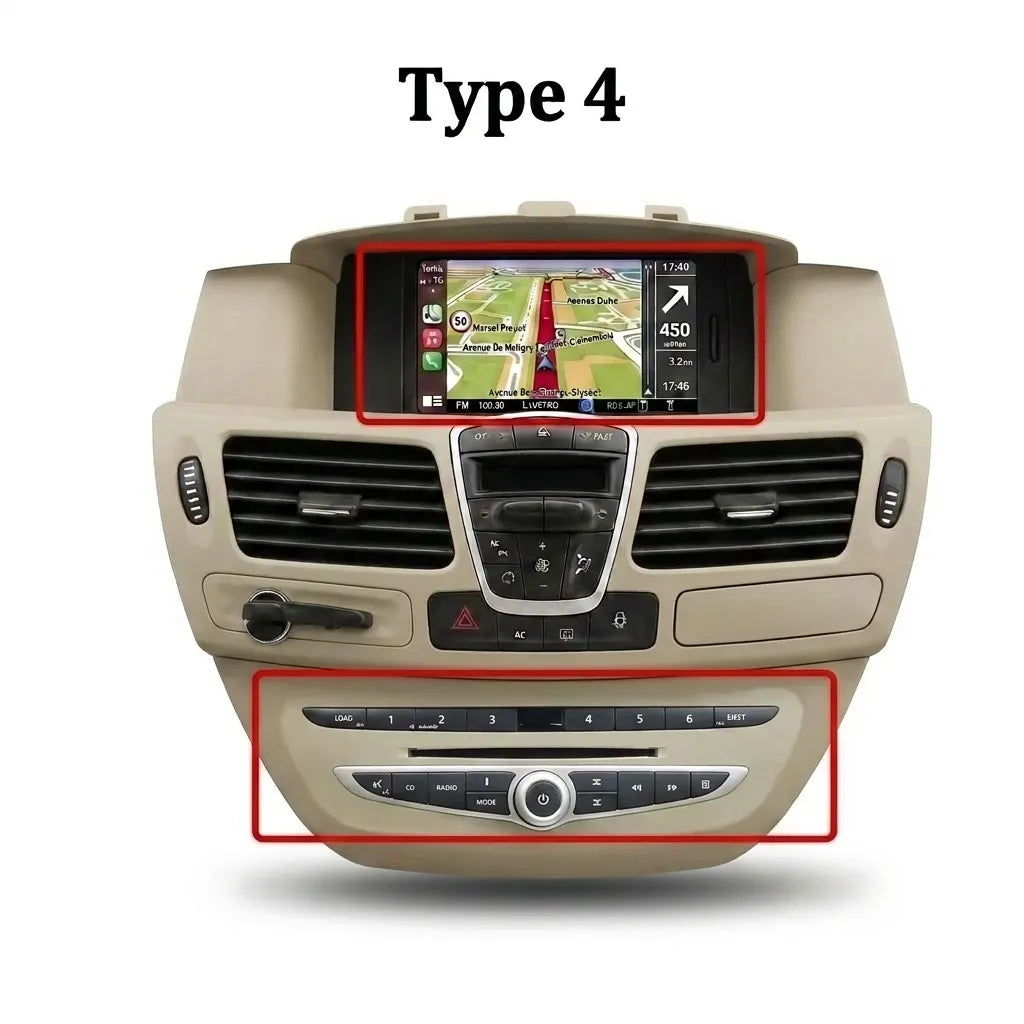 CarPlay Renault Laguna 3 2007-2015