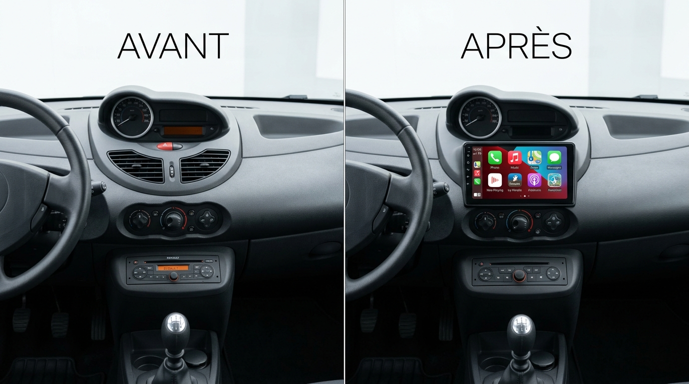 carplay-renault-twingo-2-2005-2013-avant-apres