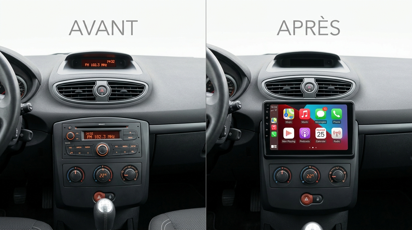 carplay-renault-clio-3-2005-2014-avant-apres